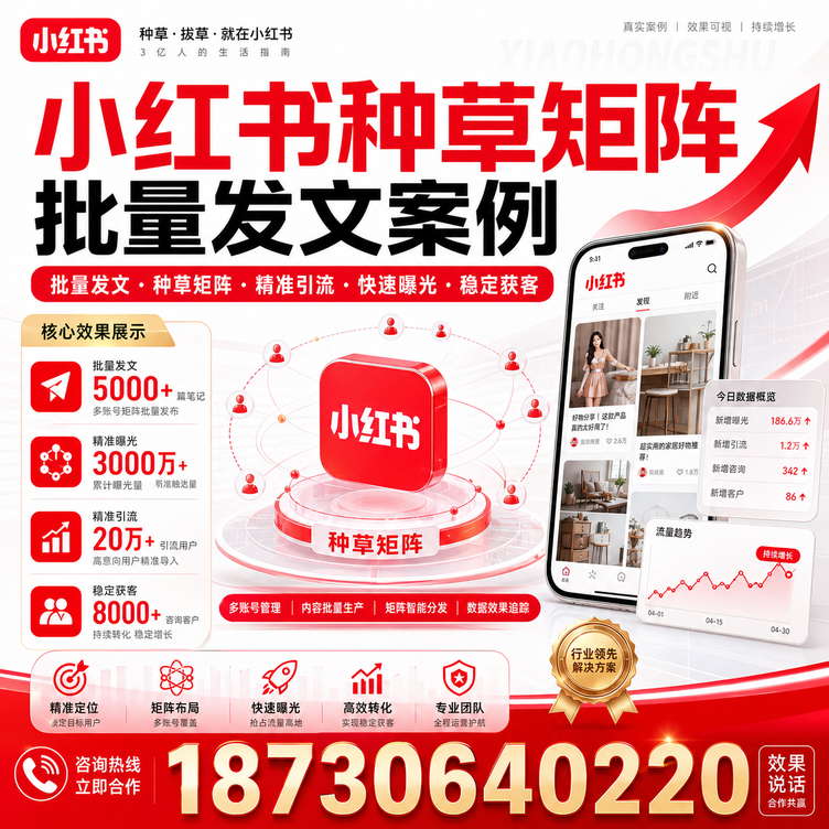 泰安小红书种草矩阵批量发文案例